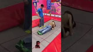 trampoline funny sports trampolinpark trempoline wrestling parkour minitrampoline trampolin [upl. by Kitty]