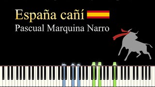 Espana Cani  Pascual Marquina Narro  Piano Tutorial  Synthesia  How to play [upl. by Murray768]