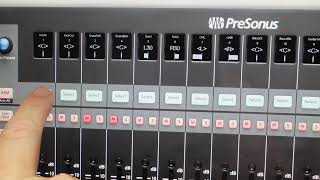 Hard Reset PreSonus FaderPort 16 Fader [upl. by Teevens]