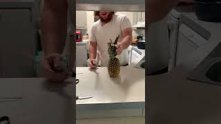 OMG the miracle blade 3 pineapple cut Thanks Chef Tony [upl. by Thayer]