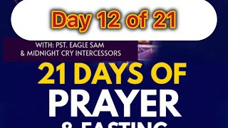 Day 12 of 21 Authority of the believer pt 3Midnight Cry with Pst Eagle Sam [upl. by Otreblon]