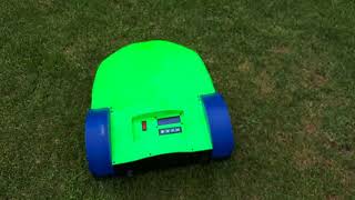 3D printed DIY Robot Lawn Mower Wire Tracking and Mowing [upl. by Pansie367]