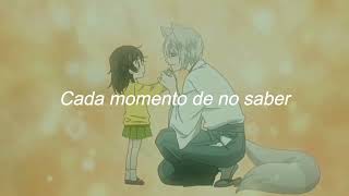 Natalia Lafourcade  Hasta la Raíz Kamisama Hajimemashita 「AMV」LETRA [upl. by Thamora44]