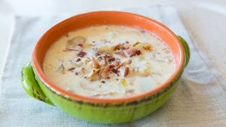 EASY NEW ENGLAND CLAM CHOWDER RECIPE  Comforting Soups [upl. by Holey950]