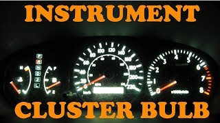 Instrument Cluster Bulb Replacement [upl. by Sacken]