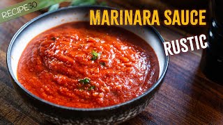 How to Make a Perfect Marinara Tomato Sauce [upl. by Auqenat]