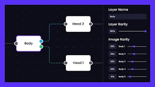 Creating 10000 NFTs with NFT Art Generator  Advanced Mode [upl. by Errised]