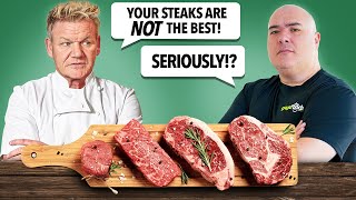 Gordon Ramsay SCHOOLS me on Steaks [upl. by Ano725]