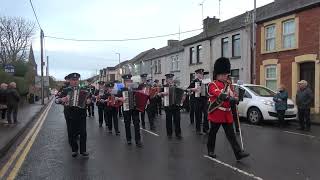 Milltown Accordion Band  Remembrance Sunday 2023 [upl. by Epifano]