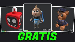 ¡RAPIDO CABEZA ROJA OSO Y BEBE GRU JR GRATIS 😱 ROBLOX roblox gratis parati [upl. by Yahsal]