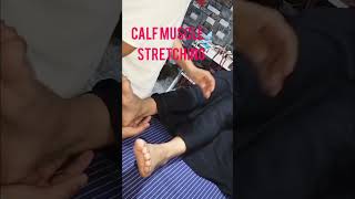 Calf Muscle StretchingReduced TightnessCrampsRelax Physiotherapy [upl. by Ssew94]