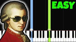 Canon in D Easy Piano Tutorial SynthesiaSheet Music [upl. by Lunnete723]