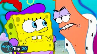 Top 20 Worst Patrick Star Moments On SpongeBob SquarePants [upl. by Resarf]