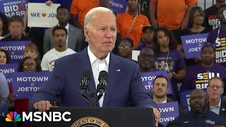 Sen Bernie Sanders endorses Biden in 2024 presidential election [upl. by Roxanna]