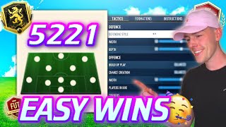 BEST 5221 CUSTOM TACTICS POST PATCH FIFA 23 ULTIMATE TEAM [upl. by Frager432]