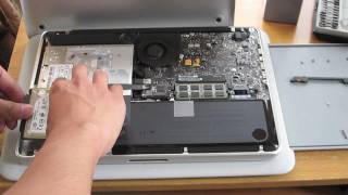 MacBook Pro 13quot 2010 Hard Drive Upgrade Tutorial [upl. by Dorehs892]