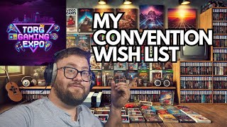 RETRO VIDEOGAME CONVENTION WISHLIST [upl. by Nnylear]