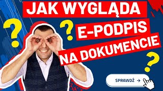 🤔 Jak wygląda podpis elektroniczny na dokumencie PDF SimplySign Certum ministandard [upl. by Pembroke]