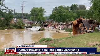 Tennessee flooding 22 dead dozens missing  LiveNOW from FOX [upl. by Emersen]