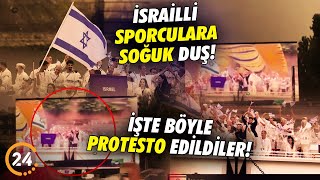 Paris Olimpiyatları’nda İsrailli Sporculara Büyük Şok Bakın Nasıl Protesto Edildiler [upl. by Demeter565]