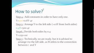 How to solve ISLM model [upl. by Laryssa]