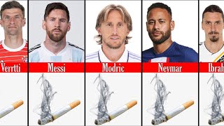 Top 45 Footballeurs qui Fument la Cigarette [upl. by Bibeau348]