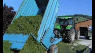 Ensilage dherbe chantier n°2 [upl. by Garland121]