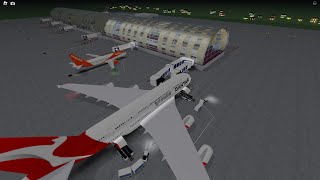 Qantas Airbus A380 fly in Cabin Crew Simulator [upl. by Bills]