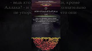 Сура АлиИмран 3135  Muhammad Dibirov shorts quran [upl. by Satsok910]