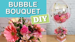 DIY Balloon Bubble Birthday Bouquet [upl. by Samohtnhoj70]