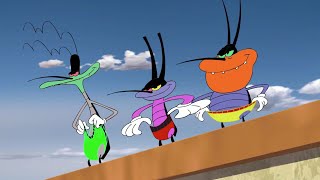 Oggy and the Cockroaches  Oggy and the mermaid S04E69 BEST CARTOON COLLECTION  New Episodes [upl. by Anatnom515]