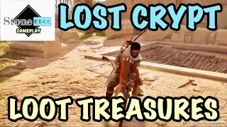 Assassin’s Creed Origins  Lost Crypt Loot Treasure Location Guide [upl. by Llesig]