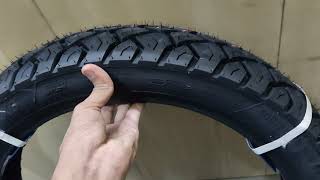 1009018 Tubeless Tyre best Tyre for Honda Unicorn Hero CBZ CBZ Xtreme [upl. by Ardis]