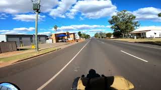 Day 9 CT125 Trail Postie Extended Play Quilpie to Cunnamulla [upl. by Aisatna]