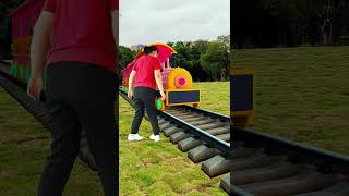 Special effects Animated train that stops when you wave 2 [upl. by Andrews]