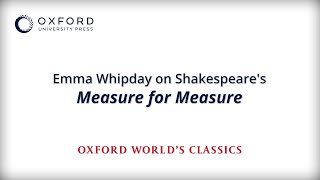 Emma Whipday on Shakespeare’s Measure for Measure [upl. by Neb]