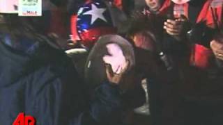 Raw Video First of Chilean Miners Rescued [upl. by Benedix713]