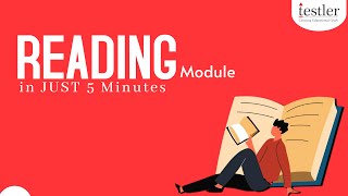 PTE Reading Module  know PTE Reading Module in 5 mins  Testler [upl. by Ilajna]