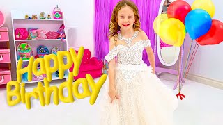 Nastya Feliz cumpleaños videos para niños [upl. by Nnagem]