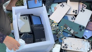 Found Many Broken Phones in Garbage Dumps i Restore Destroyed DIY iPhone X to iPhone 14 Pro [upl. by Obmar]