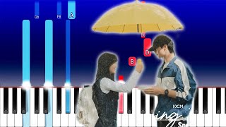 10cm  Spring Snow Piano Tutorial [upl. by Fayina]