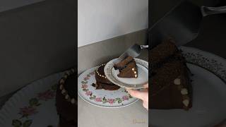 MON PREMIER GÂTEAU AU CHOCOLAT FOURRÉ HEALTHY SANS GLUTEN SANS SUCRE NI BEURRE 🤎🍫  JUSTINE DUERRE [upl. by Aguie309]