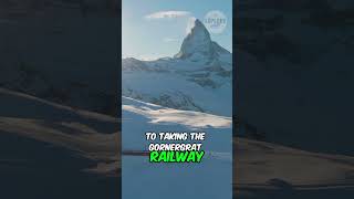 Zermatt Switzerland – The Pinnacle of Alpine Winter travel youtubeshorts shorts explore [upl. by Euqinim577]