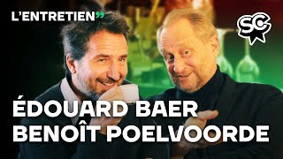 Édouard Baer amp Benoît Poelvoorde  LEntretien — ADIEU PARIS [upl. by Enylhsa]