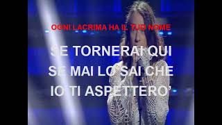 OVUNQUE SARAI IRAMA KARAOKE DEVOCALIZZATA 1 [upl. by Jordana]