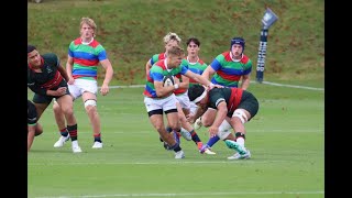 Millfield v Dilworth School Aukland NZ 2024 Evan Morris highlights [upl. by Annahsor]