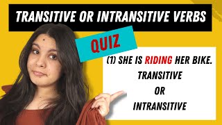 Can You Spot Transitive From Intransitive Verbs Grammar Quizexercise [upl. by Bary]