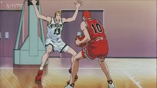 Hanamichi vs Michael  Slam Dunk Movie Tagalog [upl. by Lybis]