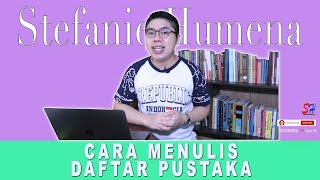 CARA MENULIS DAFTAR PUSTAKA [upl. by Calvina]