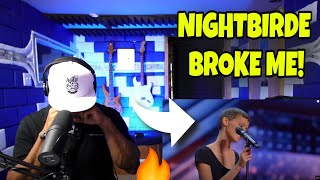 💖😭SOBBING Producer Reacts to Nightbirdes HEARTBREAKING Performance  AGT 2021 [upl. by Dolorita]